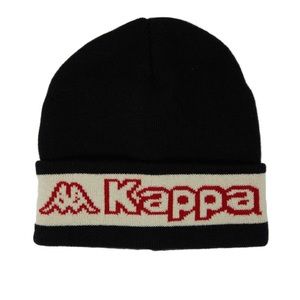 Black Kappa Beanie NWT